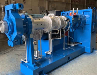 XJDP-120x14D銷釘抽真空(排氣)冷喂擠出機